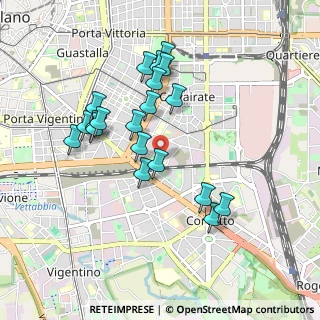 Mappa Via Colletta Pietro, 20137 Milano MI, Italia (0.865)