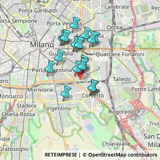 Mappa Via Colletta Pietro, 20137 Milano MI, Italia (1.408)