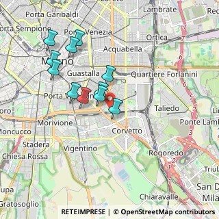 Mappa Via Colletta Pietro, 20137 Milano MI, Italia (1.71182)