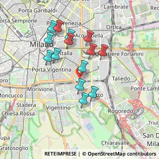 Mappa Via Colletta Pietro, 20137 Milano MI, Italia (1.69929)