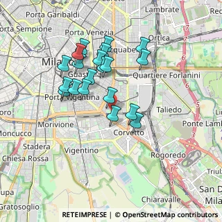 Mappa Via Colletta Pietro, 20137 Milano MI, Italia (1.601)