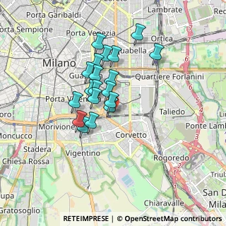 Mappa Via Colletta Pietro, 20137 Milano MI, Italia (1.35158)