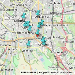 Mappa Via Colletta Pietro, 20137 Milano MI, Italia (1.42273)