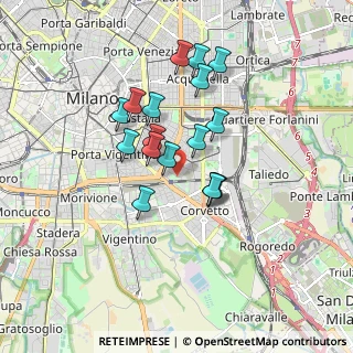 Mappa Via Colletta Pietro, 20137 Milano MI, Italia (1.40529)