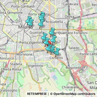 Mappa Via Colletta Pietro, 20137 Milano MI, Italia (1.375)
