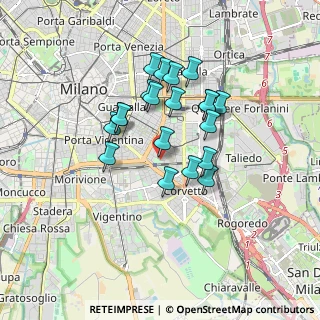 Mappa Via Colletta Pietro, 20137 Milano MI, Italia (1.4125)