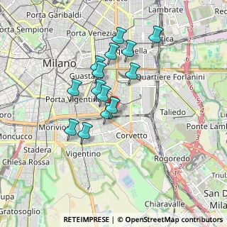 Mappa Via Colletta Pietro, 20137 Milano MI, Italia (1.48214)