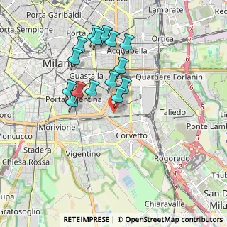 Mappa Via Colletta Pietro, 20137 Milano MI, Italia (1.71867)