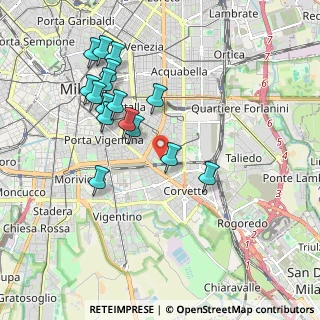 Mappa Via Colletta Pietro, 20137 Milano MI, Italia (1.90813)