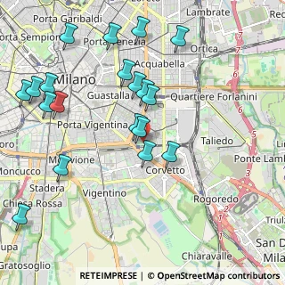 Mappa Via Colletta Pietro, 20137 Milano MI, Italia (2.29684)
