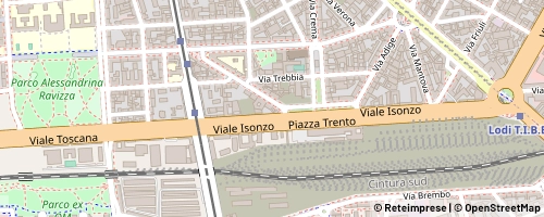 Mappa Milán