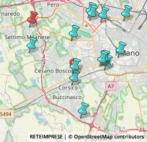 Mappa Lorenteggio, 20152 Milano MI, Italia (4.30429)