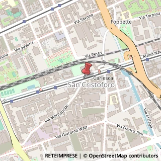 Mappa Via Morimondo,  2, 20143 Milano, Milano (Lombardia)