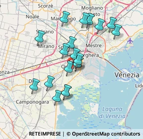 Mappa Via Pellestrina, 30034 Mira VE, Italia (6.38579)