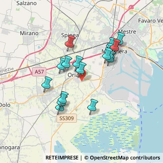 Mappa Via Pellestrina, 30034 Mira VE, Italia (3.27882)