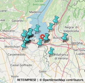 Mappa Località Palazzo, 37019 Peschiera del Garda VR, Italia (10.353)