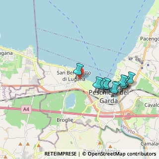 Mappa Località Palazzo, 37019 Peschiera del Garda VR, Italia (1.74455)
