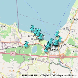 Mappa Località Palazzo, 37019 Peschiera del Garda VR, Italia (1.305)