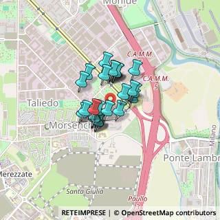 Mappa Via Ugo Guido Mondolfo, 20138 Milano MI, Italia (0.25185)