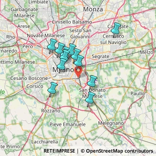 Mappa Via Romualdo Bonfadini, 20137 Milano MI, Italia (5.60667)