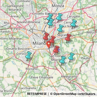 Mappa Via Romualdo Bonfadini, 20137 Milano MI, Italia (6.81417)