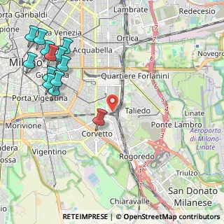 Mappa Via Romualdo Bonfadini, 20137 Milano MI, Italia (2.79462)
