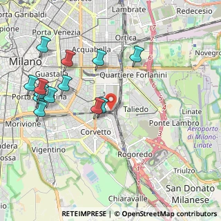 Mappa Via Romualdo Bonfadini, 20137 Milano MI, Italia (2.28538)