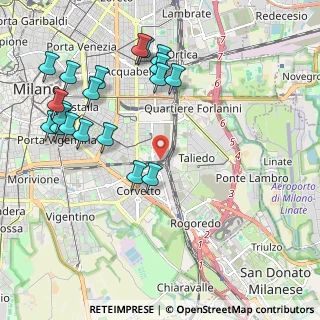 Mappa Via Romualdo Bonfadini, 20137 Milano MI, Italia (2.4025)