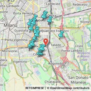 Mappa Via Romualdo Bonfadini, 20137 Milano MI, Italia (1.62158)