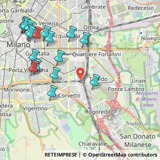 Mappa Via Romualdo Bonfadini, 20137 Milano MI, Italia (2.76053)