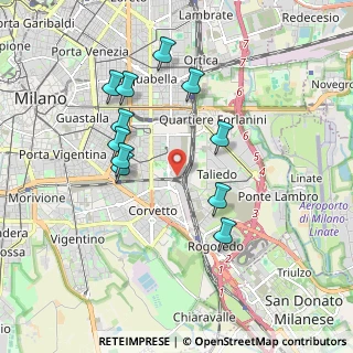 Mappa Via Romualdo Bonfadini, 20137 Milano MI, Italia (1.78455)