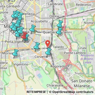 Mappa Via Romualdo Bonfadini, 20137 Milano MI, Italia (2.67833)