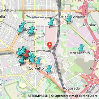 Mappa Via Romualdo Bonfadini, 20137 Milano MI, Italia (1.2145)