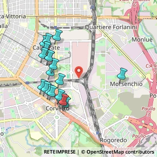 Mappa Via Romualdo Bonfadini, 20137 Milano MI, Italia (1.0135)