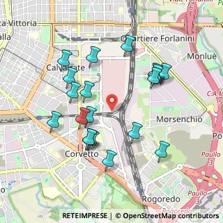 Mappa Via Romualdo Bonfadini, 20137 Milano MI, Italia (0.9375)