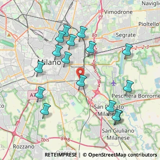 Mappa Via Romualdo Bonfadini, 20137 Milano MI, Italia (4.30875)