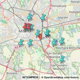 Mappa Via Romualdo Bonfadini, 20137 Milano MI, Italia (3.41286)