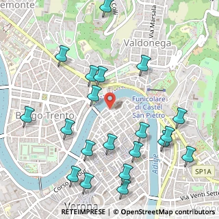 Mappa Piazza Duomo, 37121 Verona VR, Italia (0.622)