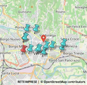 Mappa Piazza Duomo, 37121 Verona VR, Italia (1.47385)