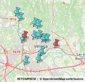 Mappa Vicolo S. Giusto, 37121 Verona VR, Italia (3.12)