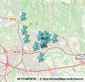 Mappa Vicolo S. Giusto, 37121 Verona VR, Italia (2.1625)