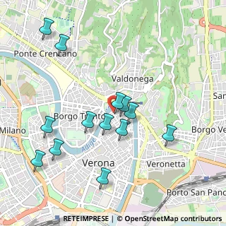 Mappa Piazza Duomo, 37121 Verona VR, Italia (1.00538)