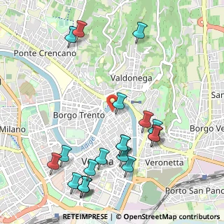 Mappa Piazza Duomo, 37121 Verona VR, Italia (1.2495)