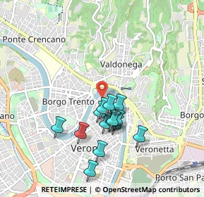 Mappa Piazza Duomo, 37121 Verona VR, Italia (0.80429)