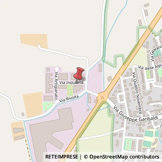 Mappa Via Industria, 4, 26020 Agnadello, Cremona (Lombardia)