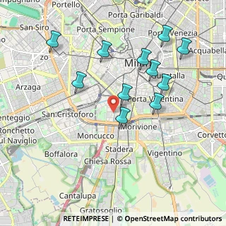 Mappa Via Giosuè Borsi, 20143 Milano MI, Italia (1.94273)