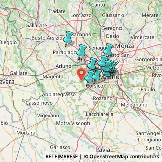 Mappa Cusago, 20090 Cusago MI, Italia (9.21154)