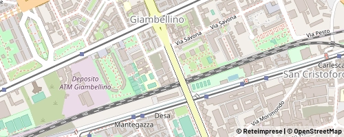 Mappa Milan