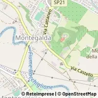 Mapa Montegalda