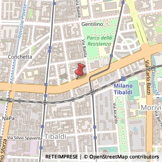 Mappa Viale tibaldi, 20136 Milano, Milano (Lombardia)